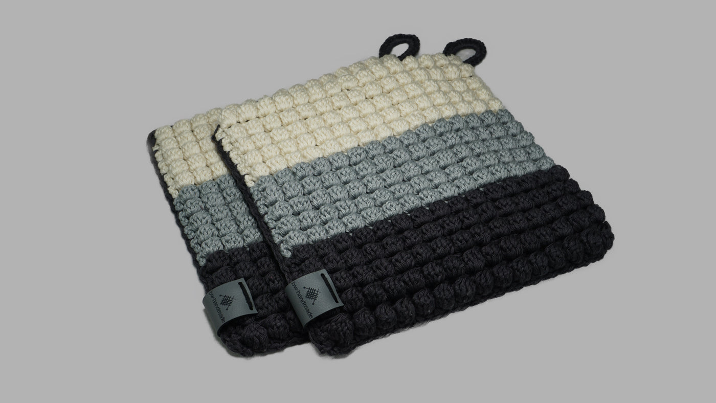 bw-handmade – Galerie Unikat – Topflappen 🍳