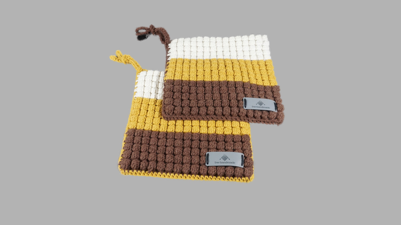 bw-handmade – Galerie Unikat – Topflappen 🍳